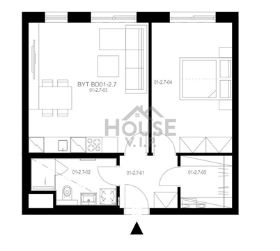 Prodej bytu 2kk, 54 m² 4