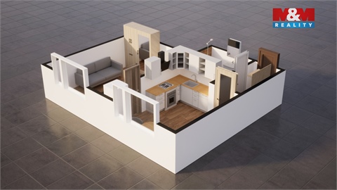 Pronájem bytu 2kk, 37 m² 10