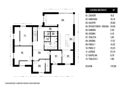 Prodej rodinného domu, 185 m² - 14