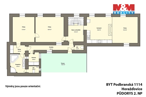 Pronájem bytu 3+1, 122 m² - 10