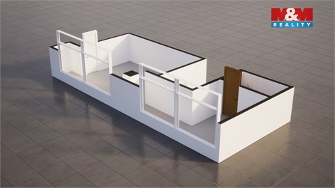 Pronájem kanceláře, 33 m² - 12