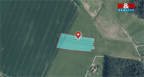 Prodej zemědělské půdy, 9 837 m² - 2