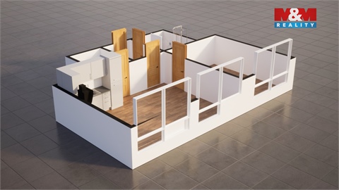 Pronájem bytu 2kk, 49 m² 12