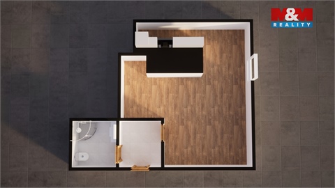 Pronájem bytu 1kk, 39 m² 10