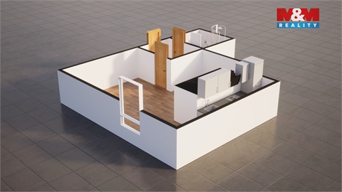 Pronájem bytu 1kk, 39 m² 12