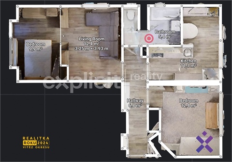 Pronájem bytu 2+1, 65 m² - 12