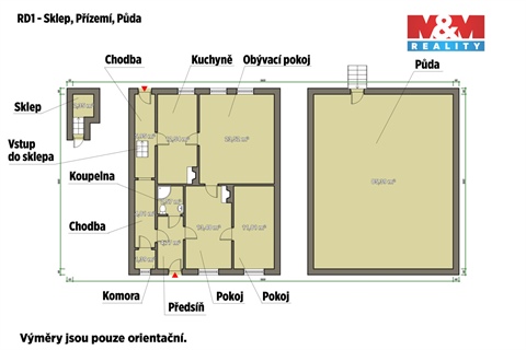 Prodej rodinného domu, 117 m² - 0