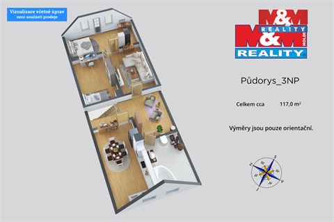 Prodej bytu 3+1, 69 m² - 4