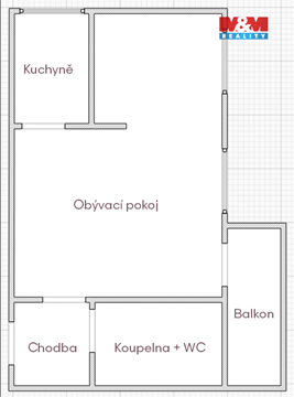 Pronájem bytu 1+1, 37 m² - 10