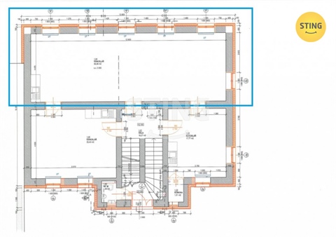 Pronájem kanceláře, 56 m² - 0