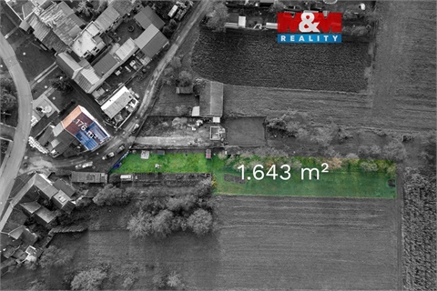 Prodej stavebního pozemku, 1 643 m² 0