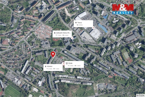 Pronájem bytu 2+1, 50 m² 44