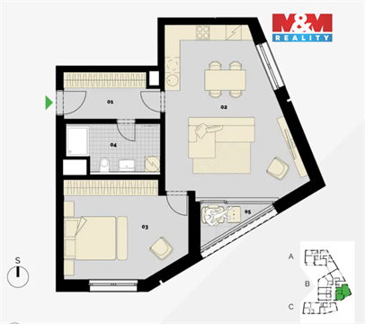 Prodej bytu 2kk, 70 m² - 16