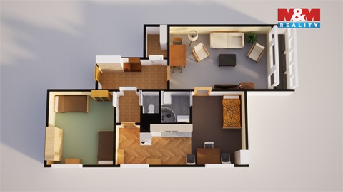 Prodej bytu 2+1, 57 m² 24