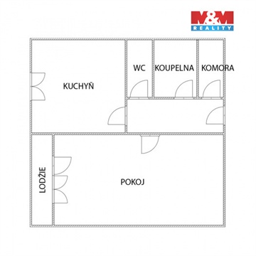 Prodej bytu 1+1, 41 m² 14