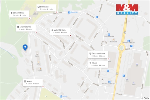 Pronájem bytu 1+1, 39 m² - 0