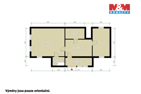 Prodej rodinného domu, 89 m² - 6