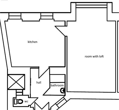 Pronájem bytu 1+1, 49 m² 14