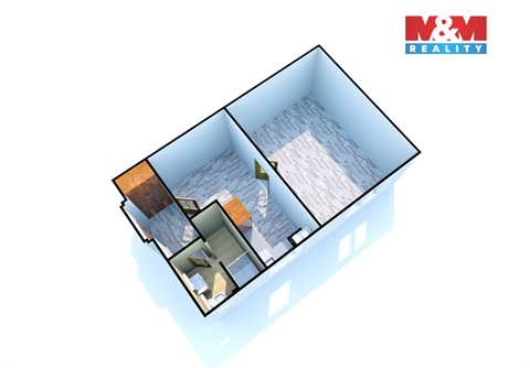 Pronájem bytu 1+1, 36 m² - 16