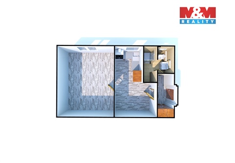 Pronájem bytu 1+1, 36 m² 18