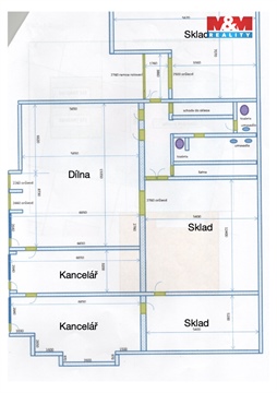 Pronájem výrobního objektu, 350 m² - 4