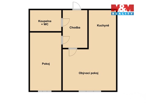 Prodej bytu 2kk, 54 m² 8