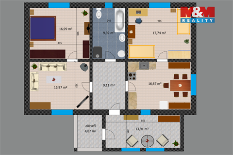 Prodej rodinného domu, 99 m² 12