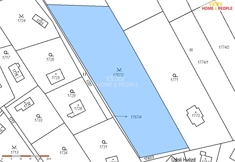 Prodej zahrady, 2 442 m² - 0