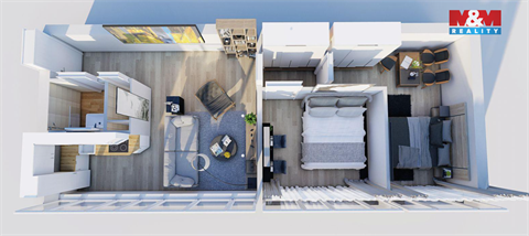 Prodej bytu 3kk, 56 m² 10