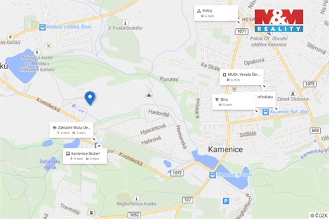 Prodej stavebního pozemku, 1 300 m² - 8