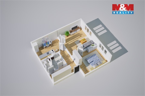 Prodej bytu 2+1, 55 m² - 14