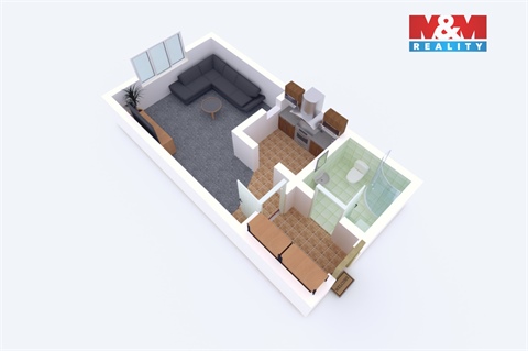 Prodej bytu 1kk, 27 m² 8