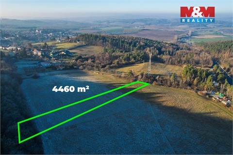 Prodej stavebního pozemku, 4 460 m² - 0