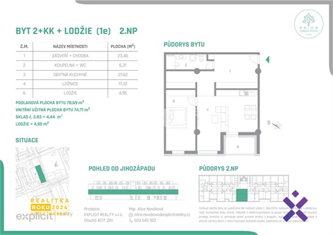 Prodej bytu 2kk, 79 m² 4