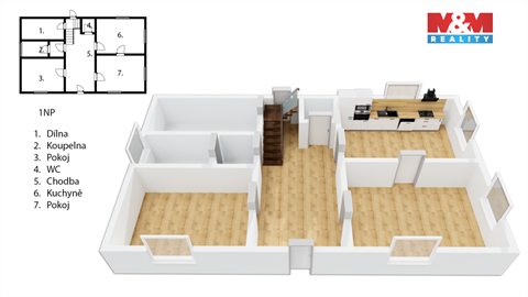 Prodej rodinného domu, 190 m² 6