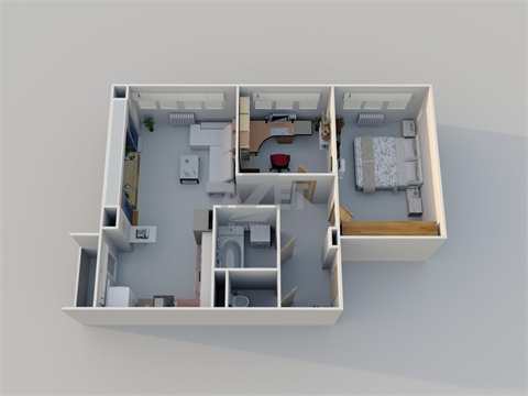 Pronájem bytu 3kk, 61 m² - 4