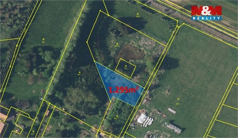 Prodej stavebního pozemku, 1 295 m² 2
