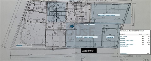 Pronájem kanceláře, 119 m² 6