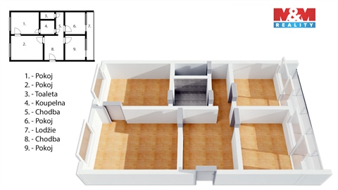 Prodej bytu 3+1, 54 m² - 16