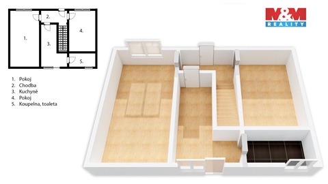 Prodej rodinného domu, 88 m² - 4