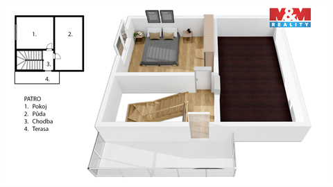 Prodej rodinného domu, 79 m² - 6