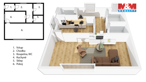 Prodej rodinného domu, 43 m² 8