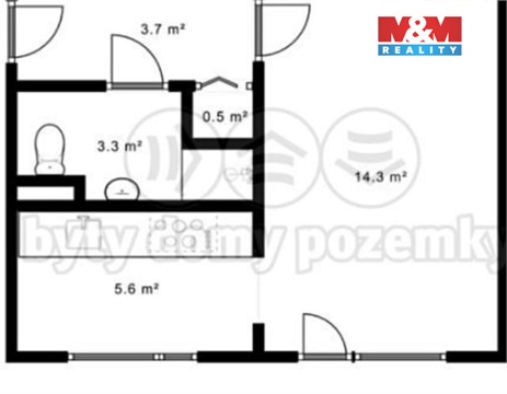 Prodej bytu 1+1, 28 m² 8