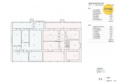 Prodej bytu 3+1, 158 m² 22