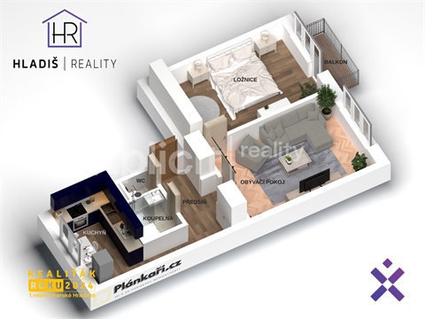 Prodej bytu 2+1, 51 m² - 10