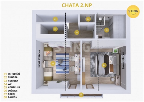 Prodej rodinného domu, 72 m² - 12