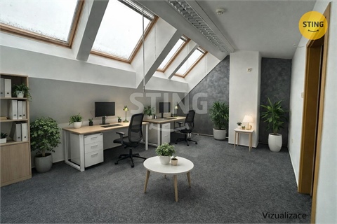 Pronájem kanceláře, 40 m² 2