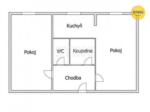 Prodej bytu 2+1, 54 m² - 10