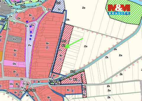 Prodej stavebního pozemku, 1 194 m² 2
