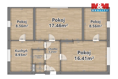 Prodej bytu 2+1, 57 m² - 12